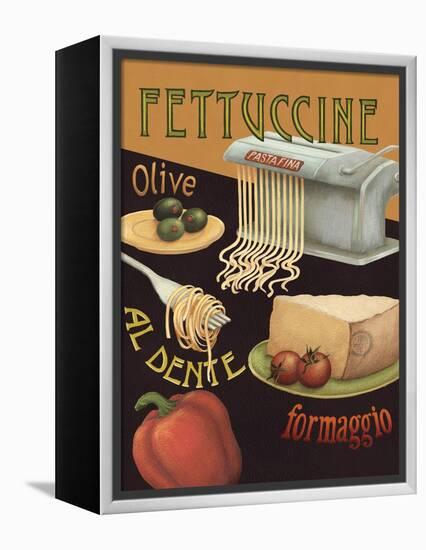 Fettuccine-Daphne Brissonnet-Framed Stretched Canvas