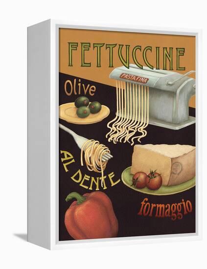 Fettuccine-Daphne Brissonnet-Framed Stretched Canvas