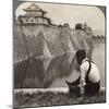 Feudal Castle of the Proud Shoguns, Osaka, Japan, 1904-Underwood & Underwood-Mounted Photographic Print