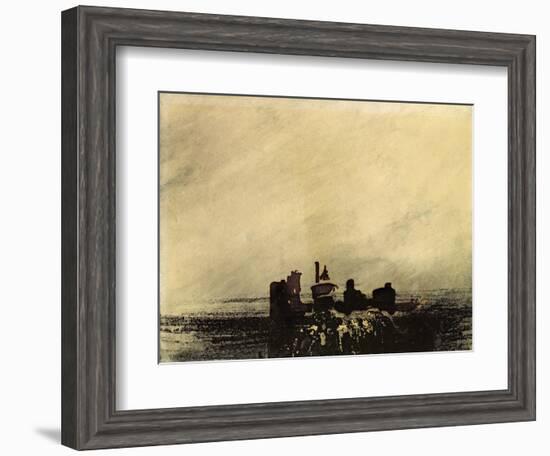 Feudal Ruins-Victor Hugo-Framed Giclee Print