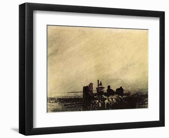 Feudal Ruins-Victor Hugo-Framed Giclee Print