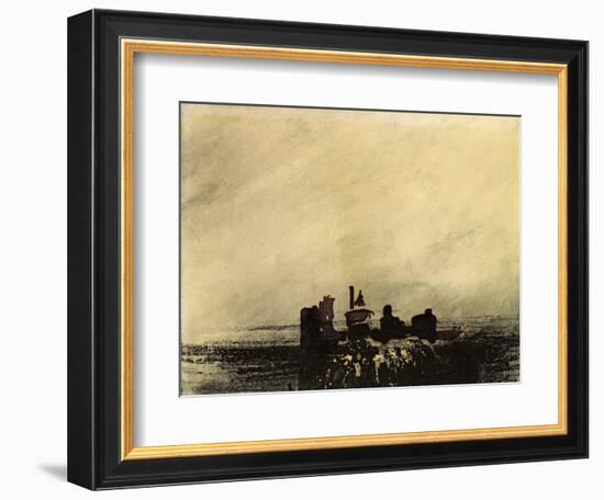 Feudal Ruins-Victor Hugo-Framed Giclee Print