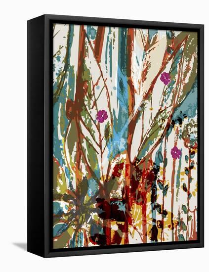 Feuilles-Anne Cote-Framed Premier Image Canvas