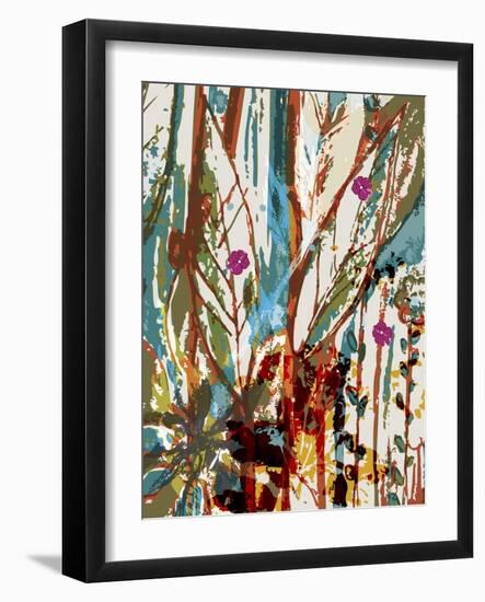 Feuilles-Anne Cote-Framed Giclee Print