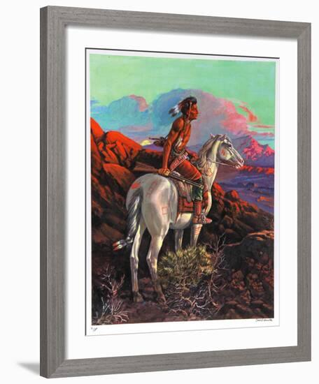 Few Can Force the Future-Cecil Smith-Framed Collectable Print