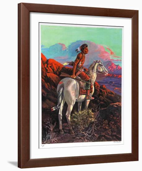 Few Can Force the Future-Cecil Smith-Framed Collectable Print