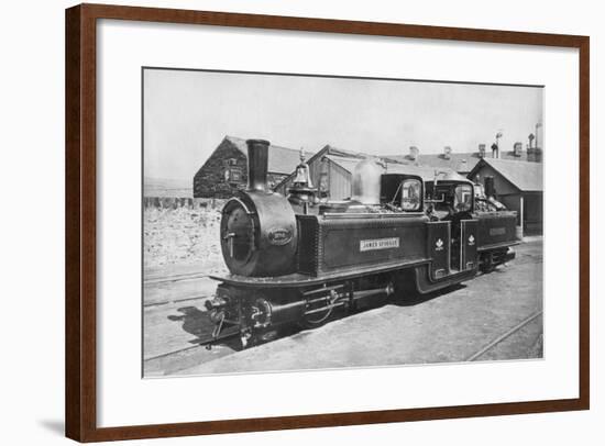 Ffestiniog Railway Steam Locomotive No 8 'James Spooner, 1872-null-Framed Photographic Print