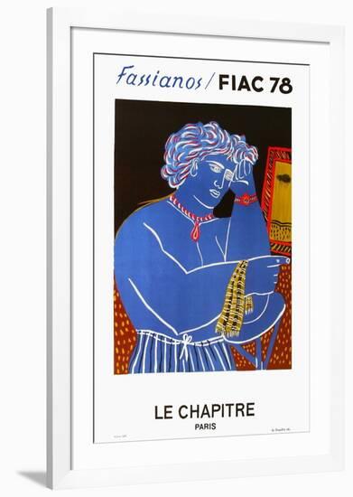 Fiac 78-Alexandre Fassianos-Framed Collectable Print