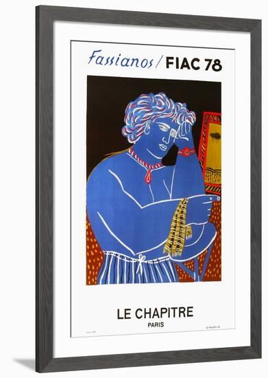 Fiac 78-Alexandre Fassianos-Framed Collectable Print
