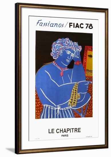 Fiac 78-Alexandre Fassianos-Framed Collectable Print