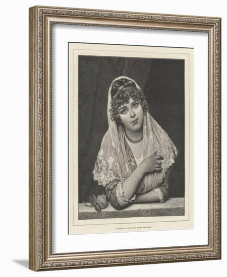 Fiammetta-Eugen Von Blaas-Framed Giclee Print