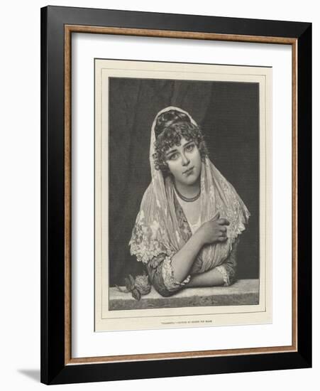 Fiammetta-Eugen Von Blaas-Framed Giclee Print