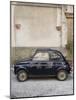 Fiat 500 Car, Cefalu, Sicily, Italy, Europe-Martin Child-Mounted Photographic Print