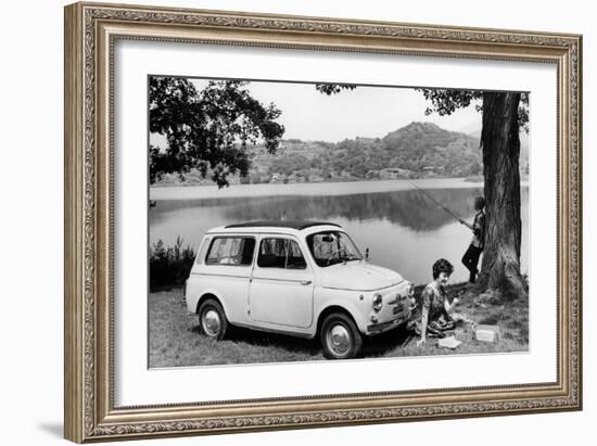 Fiat 500 Giardiniera, C1962-null-Framed Photographic Print