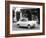 Fiat 500 Parked Outside a Quaint Shop, 1969-null-Framed Photographic Print