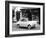 Fiat 500 Parked Outside a Quaint Shop, 1969-null-Framed Photographic Print