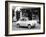 Fiat 500 Parked Outside a Quaint Shop, 1969-null-Framed Photographic Print