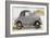 Fiat 500-null-Framed Art Print