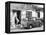 Fiat 600 Multipla Outside a Shop, (C1955-C1965)-null-Framed Premier Image Canvas