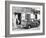 Fiat 600 Multipla Outside a Shop, (C1955-C1965)-null-Framed Photographic Print