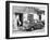 Fiat 600 Multipla Outside a Shop, (C1955-C1965)-null-Framed Photographic Print