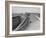 Fiat Car Driving Along the Desolate Street-Carl Mydans-Framed Photographic Print