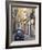 Fiat Driving in Narrow Street, Sassari, Sardinia, Italy-Doug Pearson-Framed Photographic Print