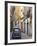 Fiat Driving in Narrow Street, Sassari, Sardinia, Italy-Doug Pearson-Framed Photographic Print