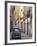 Fiat Driving in Narrow Street, Sassari, Sardinia, Italy-Doug Pearson-Framed Photographic Print