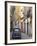 Fiat Driving in Narrow Street, Sassari, Sardinia, Italy-Doug Pearson-Framed Photographic Print