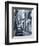 Fiat Driving in Narrow Street, Sassari, Sardinia, Italy-Doug Pearson-Framed Photographic Print