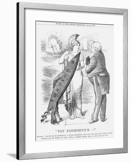 Fiat Experimentum-!, 1877-Joseph Swain-Framed Giclee Print