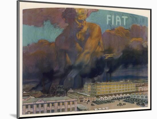 Fiat Factory-null-Mounted Photographic Print