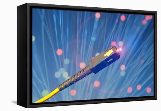 Fiber Cables-kenny001-Framed Premier Image Canvas