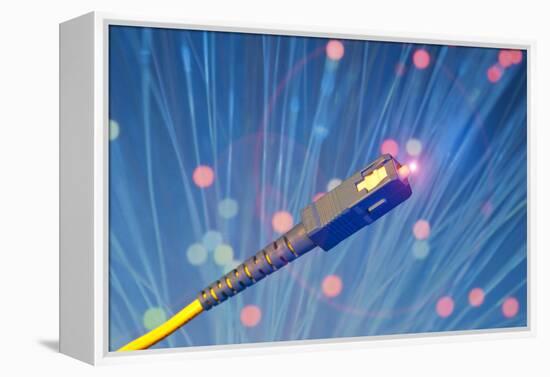 Fiber Cables-kenny001-Framed Premier Image Canvas