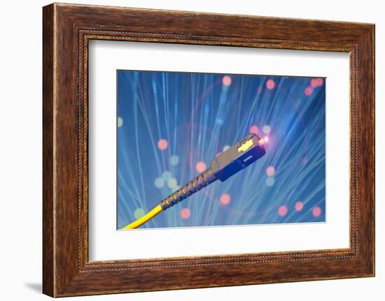 Fiber Cables-kenny001-Framed Photographic Print