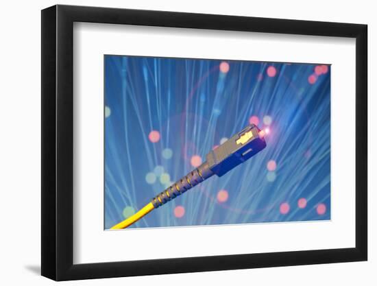 Fiber Cables-kenny001-Framed Photographic Print