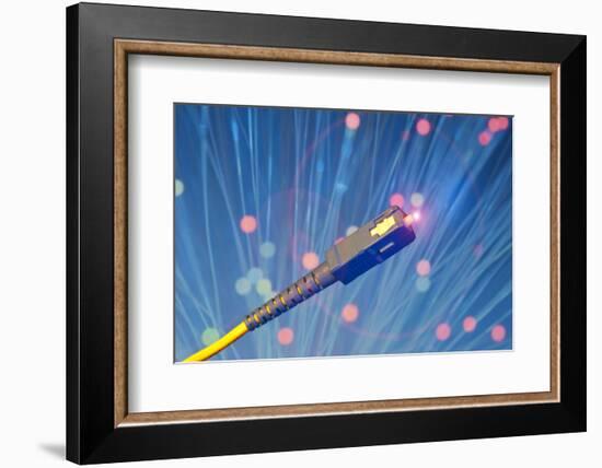 Fiber Cables-kenny001-Framed Photographic Print