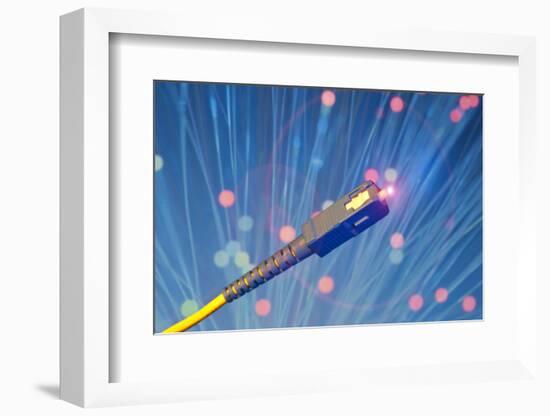 Fiber Cables-kenny001-Framed Photographic Print