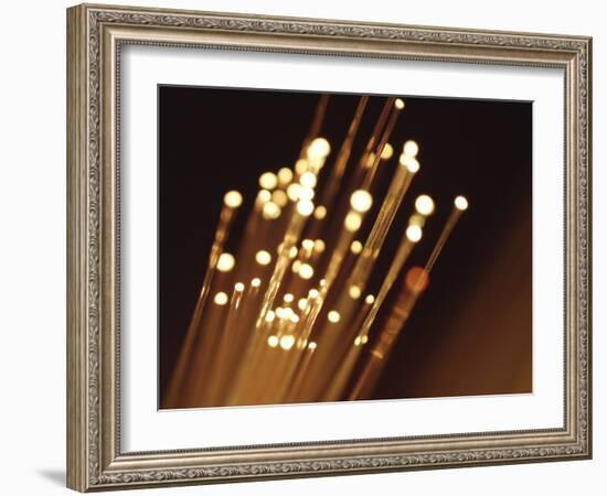 Fiber Optic Cables-null-Framed Photographic Print