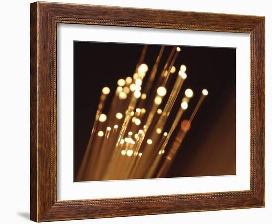 Fiber Optic Cables-null-Framed Photographic Print