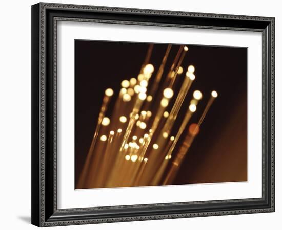 Fiber Optic Cables-null-Framed Photographic Print