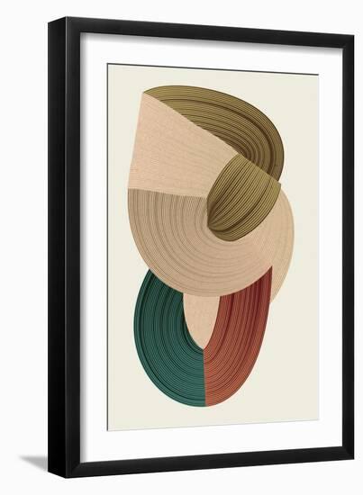 Fibers 1-Design Fabrikken-Framed Art Print