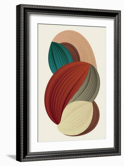 Fibers 2-Design Fabrikken-Framed Art Print