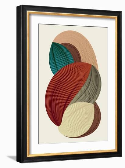 Fibers 2-Design Fabrikken-Framed Art Print