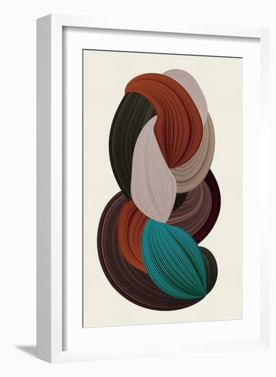 Fibers 3-Design Fabrikken-Framed Art Print