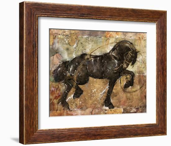 Fibonacci Horse-Marta Wiley-Framed Art Print