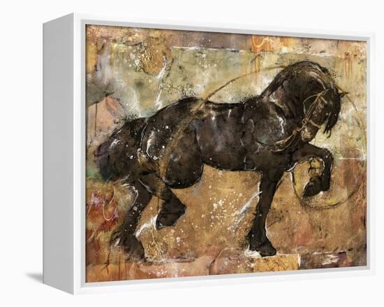 Fibonacci Horse-Marta Wiley-Framed Stretched Canvas