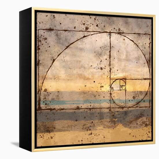 Fibonacci Shell-Marta Wiley-Framed Stretched Canvas