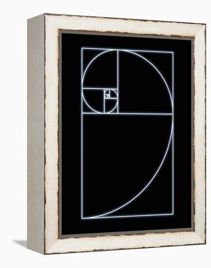 Fibonacci Spiral, Artwork-SEYMOUR-Framed Premier Image Canvas